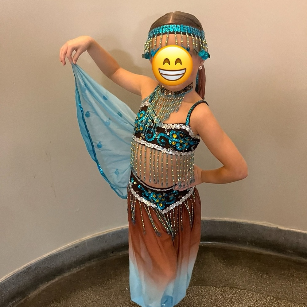 4 Piece Glamour Costume - Child Size MC